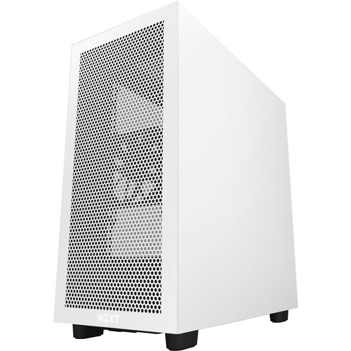 NZXT H7 Flow Tempered Glass Mid-Tower ATX Computer Case - Black