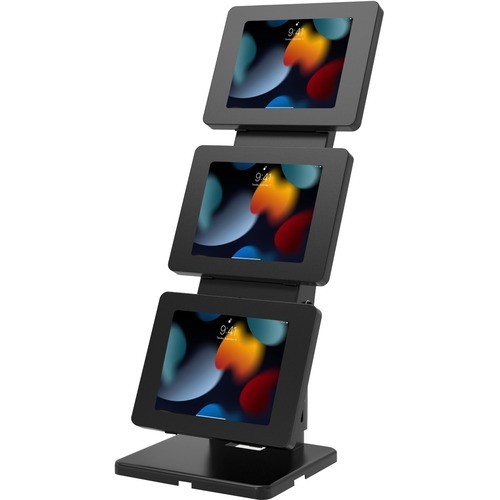 Cta Digital PAD-PARAMULTI Stands & Cabinets Cta Digital Triple-screen Adjustable Kiosk With Universal Security Enclosures - Up To 11" Screen Sup Padparamulti 656777022761