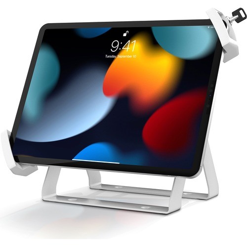 Cta Digital PAD-LOCUHW Mounting Kits Cta Digital Desk Mount For Tablet - White - 8" To 12" Screen Support - 75 X 75, 100 X 100 Vesa Stand Padlocuhw 656777022426