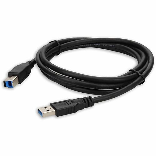 Addon USB3EXTAB6-AO Cables Addon 6ft Usb 3.0 (a) Male To Usb 3.0 (b) Male Black Cable - 6 Ft Usb/usb-b Data Transfer Cable For  Usb3extab6ao 821456725992
