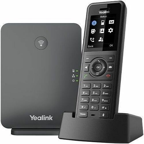 Yealink W77P IP Phones Yealink W77p Ip Phone - Cordless - Corded - Dect - Desktop, Wall Mountable - Black, Classic Gray - V 841885109217