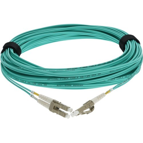 Addon ADD-LC-LC-11M5OM3 Cables Addon 11m Lc (male) To Lc (male) Aqua Om3 Duplex Fiber Ofnr (riser-rated) Patch Cable - 36.09 Ft Fib Addlclc11m5om3 195285612274