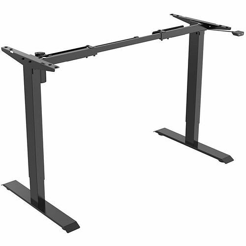 Monoprice 35377 Tables & Desks Workstream Single Motor Back To Basics Electric Sit-stand Desk, Black - 154 Lb Capacity - Height Adj 889028105672