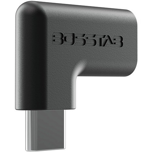 Bosstab AC1-UCUC-20 Connector Adapters Bosstab Usb-c - Usb-c Right Angle Adapter   Black - Black (ac1-ucuc-20) Ac1ucuc20 9360287005701
