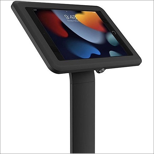 Bosstab E01-EVXFFR-1 Stands & Cabinets Bosstab Lockable Ipad Kiosk - Up To 0.4" Screen Support - 41.3" Height X 11.8" Width X 11.8" Depth - E01evxffr1 814160029616