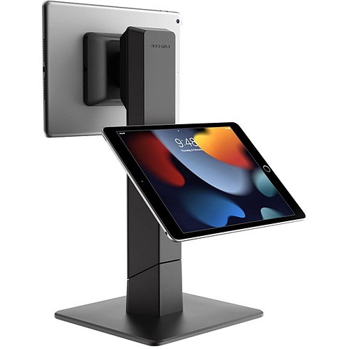 Bosstab TWFR-TOTO-1 Stands & Cabinets Bosstab Dual Tablet Stand - 15.5" Height X 8.3" Width X 8.6" Depth - Freestanding - Metal, Plastic - Twfrtoto1 814160028961