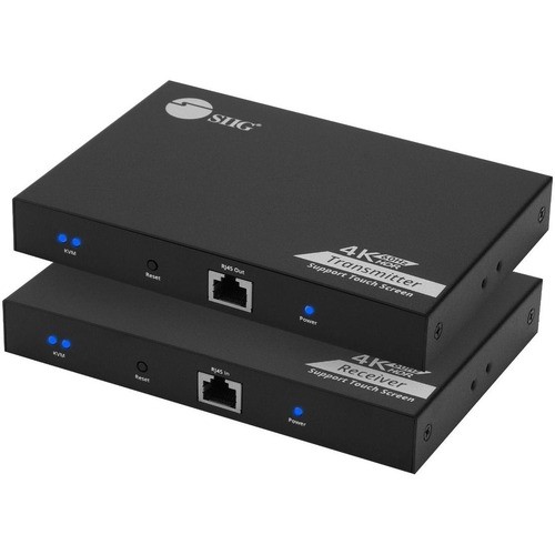 Siig CE-H27811-S1 KVM Consoles/Extenders Siig 4k 60hz Hdr Hdmi Kvm Over Cat6 Extender With S/pdif And Touch Screen Support - Extends/splits Hdm Ceh27811s1 662774045252