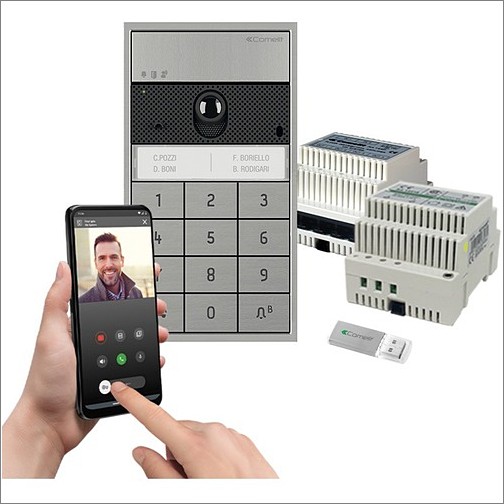 Comelit KVU8509 Miscellaneous Kits Comelit Surface. -mount Single.-family Kit, And Master Gateway. Vip (kvu8509) 