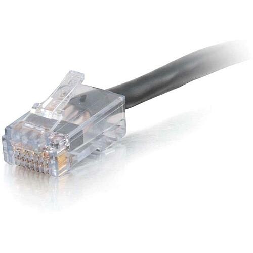 C2g CG15299 Cables C2g 25 Ft Cat6 Non Booted Plenum Utp Unshielded Network Patch Cable - Black - 25 Ft Category 6 Netwo 