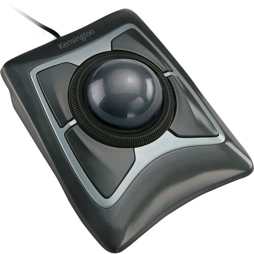 Kensington K64325WW Pointing Devices (Mice) Kensington Expert Mouse Trackball - Cable - Black - 4 Button(s) - Symmetrical (k64325ww) 085896643258