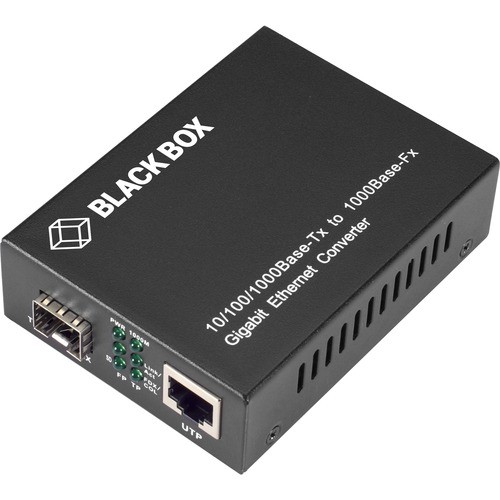 Black Box LGC210A-R2 Transceivers/Media Converters Black Box Pure Networking Transceiver/media Converter - 1 X Network (rj-45) - Single-mode, Multi-mod Lgc210ar2 822088279143