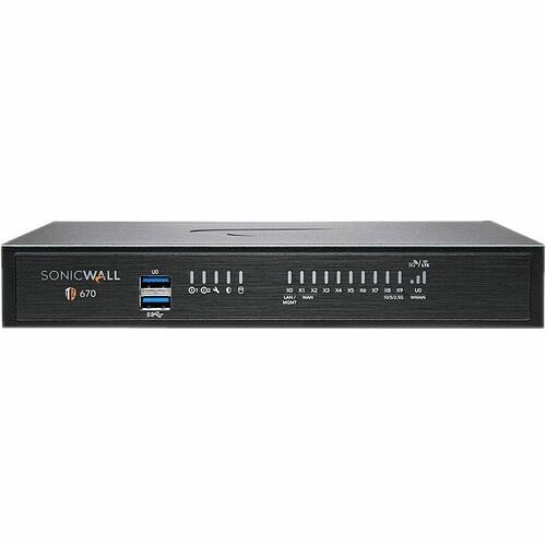 Sonicwall 02-SSC-8435 Network Security & Firewalls Sonicwall Tz670 Network Security/firewall Appliance - Intrusion Prevention - 8 Port - 10/100/1000bas 02ssc8435 758479284352