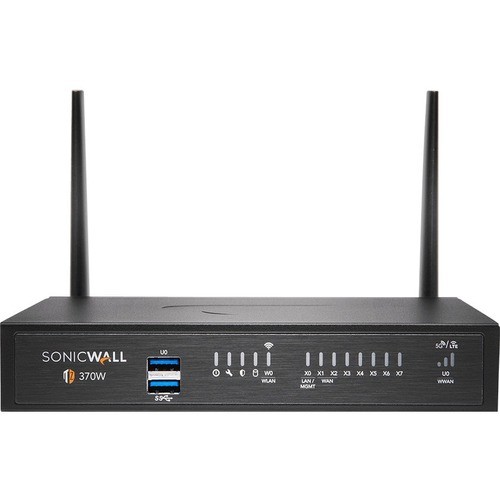 Sonicwall 02-SSC-8442 Network Security & Firewalls Sonicwall Tz370w Network Security/firewall Appliance - Intrusion Prevention - 8 Port - 1000base-t -  02ssc8442 758479284420