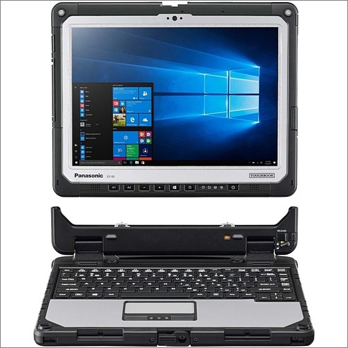 Panasonic CF-33GZ-0PKM Notebooks Panasonic Toughbook Cf-33 Cf-33gz-0pkm 12" Touchscreen Rugged Detachable 2 In 1 Notebook - Qhd - 216 Cf33gz0pkm 885170392991