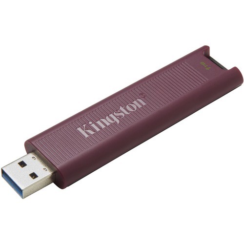 DataTraveler Max USB 3.2 Gen 2 Series Flash Drive - 1 TB - USB 3.2 (Gen 2) A - 1000 MB/s Read Speed - 900 MB/s Write Speed - Red - 5 Year Warranty 740617328295