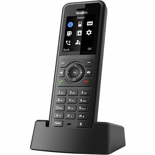 Yealink W57R Handsets Yealink Ruggedized Dect Handset - Cordless - Dect - 1.8" Screen Size - 2 Day Battery Talk Time - Bla 841885109163