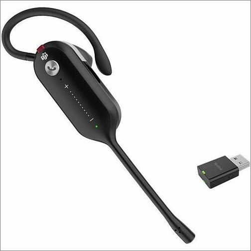 Yealink 1208645 Headsets/Earsets Yealink Wh63 Portable Teams Earset - Microsoft Teams Certification - Mono - Wireless - Bluetooth/dec 