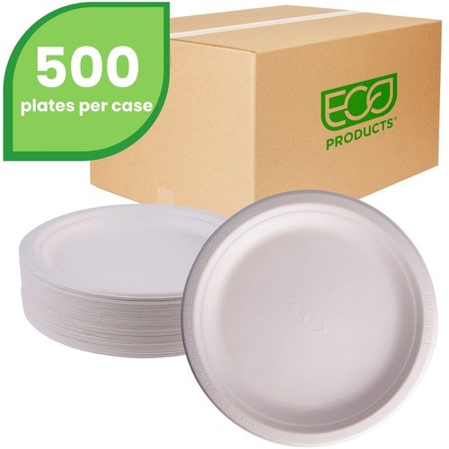 Eco-Products EPP013NFA Pots & Pans Sugarcane Plates ECOEPP013NFA 644632932195