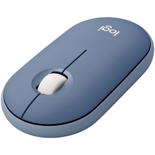 Logitech 910-006660 Pointing Devices (Mice) Logitech Pebble M350 - Optical - Wireless - Bluetooth - Blueberry - 1000 Dpi - Scroll Wheel - 3 Butt 910006660 097855178312