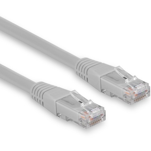 Rocstor Y10C295-GY Cables Rocstor Cat.6 Network Cable - Rocstor Premium 6in Cat6 Ethernet Cable - 100% Copper Ul Rated - Gray  Y10c295gy 810606035579
