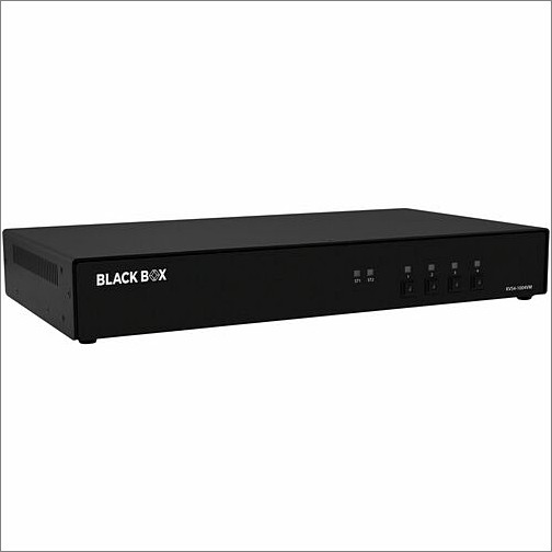 Black Box KVS4-1004VM KVM Switchboxes Black Box Kvs4-1004vm Kvm Switchbox - 4 Computer(s) - 1 Local User(s) - 3840 X 2160 - 6 X Usb - 2 X  Kvs41004vm 