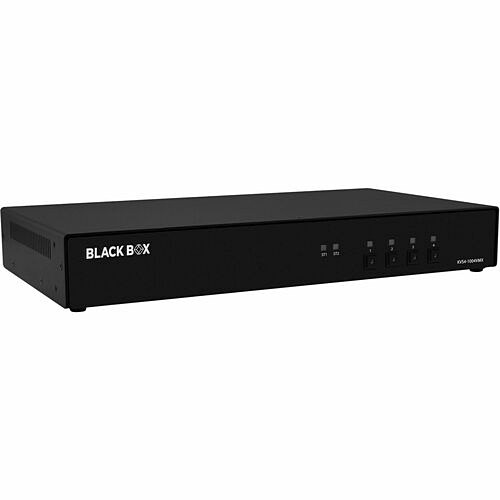 Black Box KVS4-1004VMX KVM Switchboxes Black Box Secure Niap 4.0 Certified Kvm Switch - Displayport With Mst, Hdmi Out - 4 Computer(s) - 4k Kvs41004vmx 