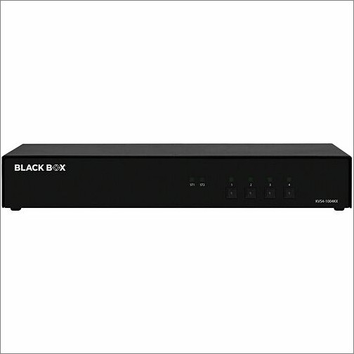 Black Box KVS4-1004KX KVM Switchboxes Black Box Secure Niap 4.0 Certified Km Switch - Cac - 4 Computer(s) - 1 Local User(s) - 11 X Usb - U Kvs41004kx 735816746834