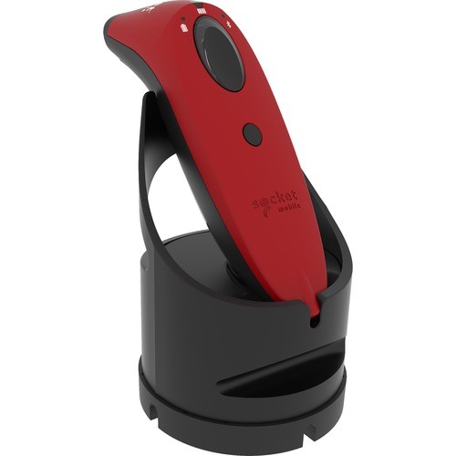 Socket Mobile CX3992-3049 Bar Code Readers Socketscan S720, Linear Barcode Plus Qr Code Reader, Red And White Dock Cx39923049 758497121813
