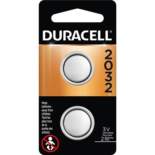 Duracell DL2032B2PK Batteries Coin Cell Lithium 3v Battery  -  Dl2032 DURDL2032B2PK 10041333035342