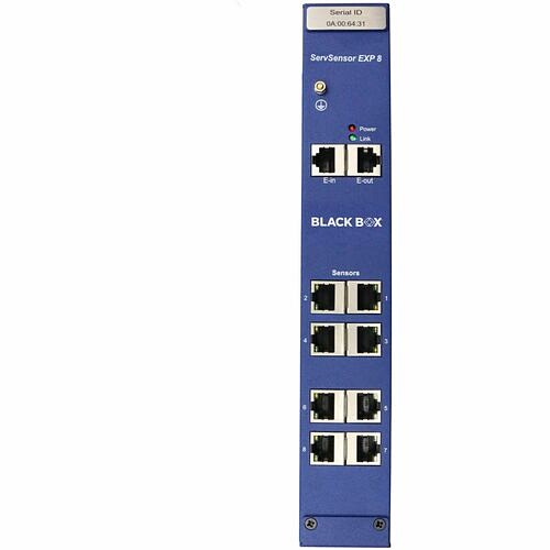 Black Box EME1X8-R2 Miscellaneous Devices Black Box Alertwerks Sensor Expansion Hub - 8-port - 1.8" Height X 8.5" Width X 5.4" Depth (eme1x8-r Eme1x8r2 