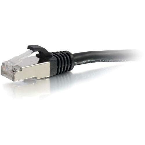 C2g CG00716 Cables C2g 12ft Cat6a Snagless Shielded (stp) Ethernet Network Patch Cable - Black - 12 Ft Category 6a Netw 