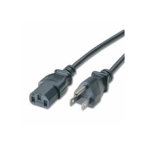 C2g 14719 Power Cords C2g 25ft Universal Power Cord - 18 Awg - Nema 5-15p To Iec320c13 - 25ft 18 Awg Universal Power Cord  692752796371
