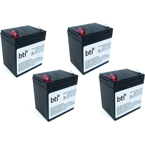 Battery Technology SP12-5-T2-4PK-BTI UPS Batteries Apc Ups Battery 12v 5a 4 Pack     Battery - Bti Ups Replacement Battery Sp12-5-t2 4pk (sp12-5-t2-4pk Sp125t24pkbti 886734891578