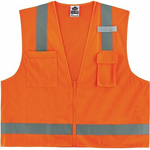 Ergodyne 24516 Safety Gears Glowear 8249z Hi-vis Surveyors Vest EGO24516 720476245162