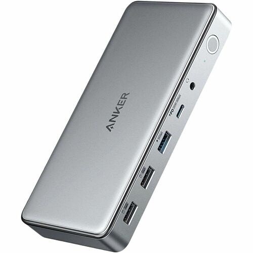 Anker A83951A1 Docking Stations Anker 563 Usb-c Docking Station - For Notebook/keyboard/mouse/smartphone/monitor/flash Drive/headpho 194644099756