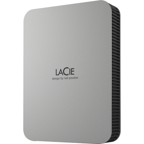Seagate STLP4000400 Hard Drives Lacie Mobile Drive Stlp4000400 4 Tb Portable Hard Drive - External - Moon Silver - Desktop Pc, Mac D 763649174357