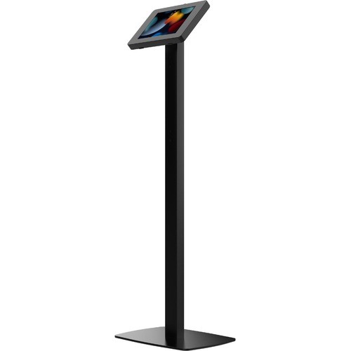 Cta Digital PAD-CHKSB Stands & Cabinets Cta Digital Premium Thin Profile Floor Stand W/ Small Universal Security Enclosure (black) - Floor - Padchksb 656777019921