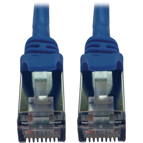 Eaton N262-S10-BL Cables Eaton Tripp Lite Series Cat6a 10g Snagless Shielded Slim Stp Ethernet Cable (rj45 M/m), Poe, Blue, 1 N262s10bl 037332276056