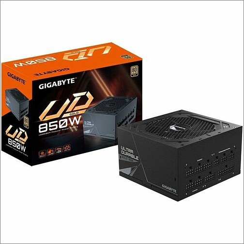 Gigabyte GP-UD850GM Power Supplies Gigabyte Ultra Durable Gp-ud850gm 850w Power Supply - Internal - 3.3 V Dc @ 20 A, 5 V Dc @ 20 A, 12  Gpud850gm 810075651935