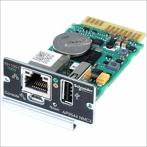 Apc Schneider AP9544 UPS Management Adapters Apc By Schneider Electric Ups Management Adapter - Network Management Card For Easy Ups, 1-phase (ap 731304440161