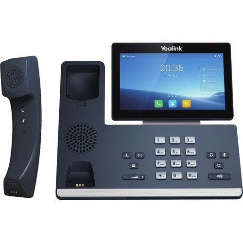 Yealink 1201606 IP Phones Yealink T58w Pro Ip Conference Station - Corded/cordless - Corded/cordless - Dect, Bluetooth - Wall  