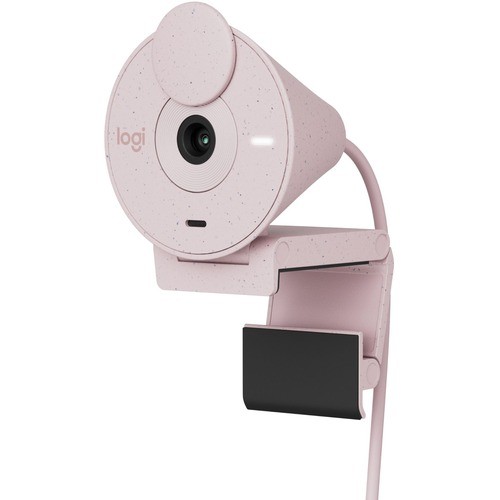 Logitech 960-001447 WebCams Logitech Brio 300 Webcam - 2 Megapixel - 30 Fps - Rose - Usb Type C - Retail - 1920 X 1080 Video - F 960001447 097855179227