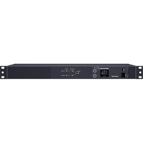 CyberPower PDU24006 PDUs Cyberpower Metered Ats Pdu Pdu24006 10-outlets Pdu - Metered - Nema L6-20p - 8 X Iec 60320 C13, 2 X  649532933945