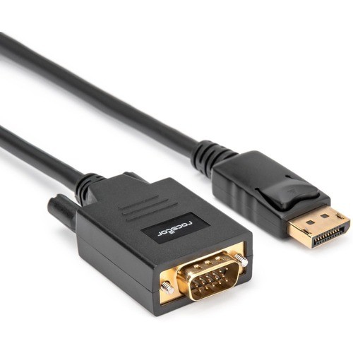 Rocstor Y10C484-B1 Cables Rocstor Displayport/vga Video Cable - 15 Ft Displayport/vga Video Cable For Video Device, Tv, Projec Y10c484b1 810606037610