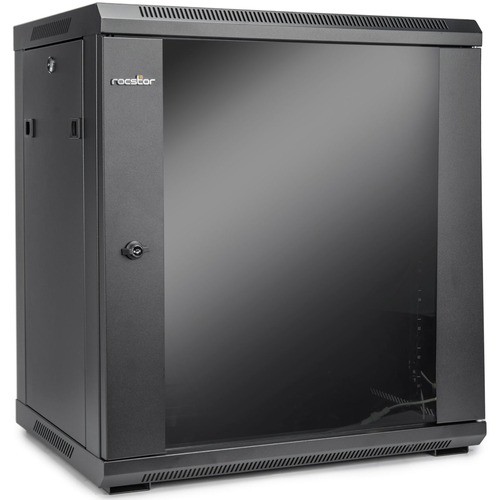 Rocstor Y10E003-B1 Rack Equipment Rocstor Solidrack Wall Mount Rack Enclosure - Solidrack 12u Wall Mount R112sh4g Rack Enclosure With  Y10e003b1 810606037795