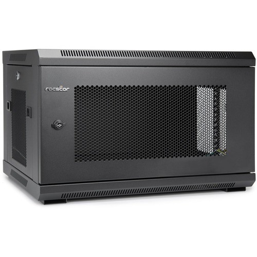 Rocstor Y10E004-B1 Rack Equipment Rocstor Solidrack Wall Mount Rack Enclosure - Rocstor Solidrack 6u Wall Mount R106sh4 Rack Vented En Y10e004b1 810606037801