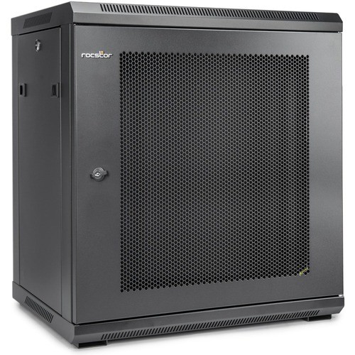 Rocstor Y10E005-B1 Rack Equipment Rocstor Solidrack Wall Mount Rack Enclosure - Rocstor Solidrack 9u Wall Mount R109sh4 Rack Vented En Y10e005b1 810606037818