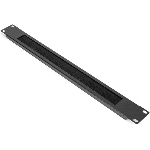 Rocstor Y10E010-B1 Cable Management Rocstor 1u Rack Mount Brush Panel - Rack Cable Management - 1u Rack Height - Cold Rolled Steel (crs) Y10e010b1 810606037863