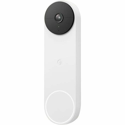 Google GA02767-US Doorbells Google Nest Video Doorbell - Wired - Snow (ga02767-us) Ga02767us 193575032481