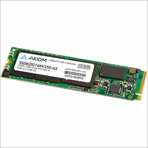 Axiom Memory SSDM2IG16NV250-AX Hard Drives Axiom C3300n 250 Gb Solid State Drive - M.2 2280 Internal - Pci Express Nvme (pci Express Nvme 3.0 X Ssdm2ig16nv250ax 840177856945